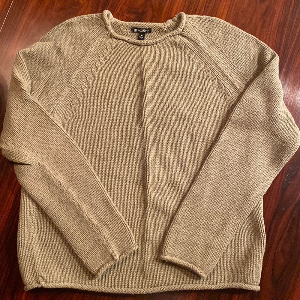 J.Crew Mercantile 100% Cotton Crew Neck Sweater